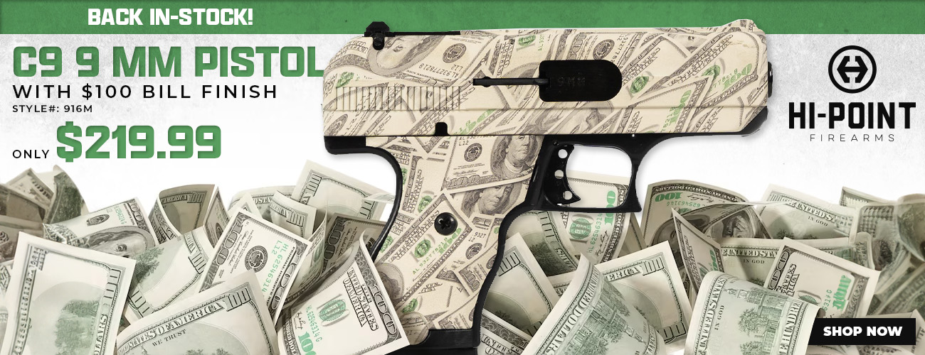HI Point C9 Hundred Dollar Print Pistol